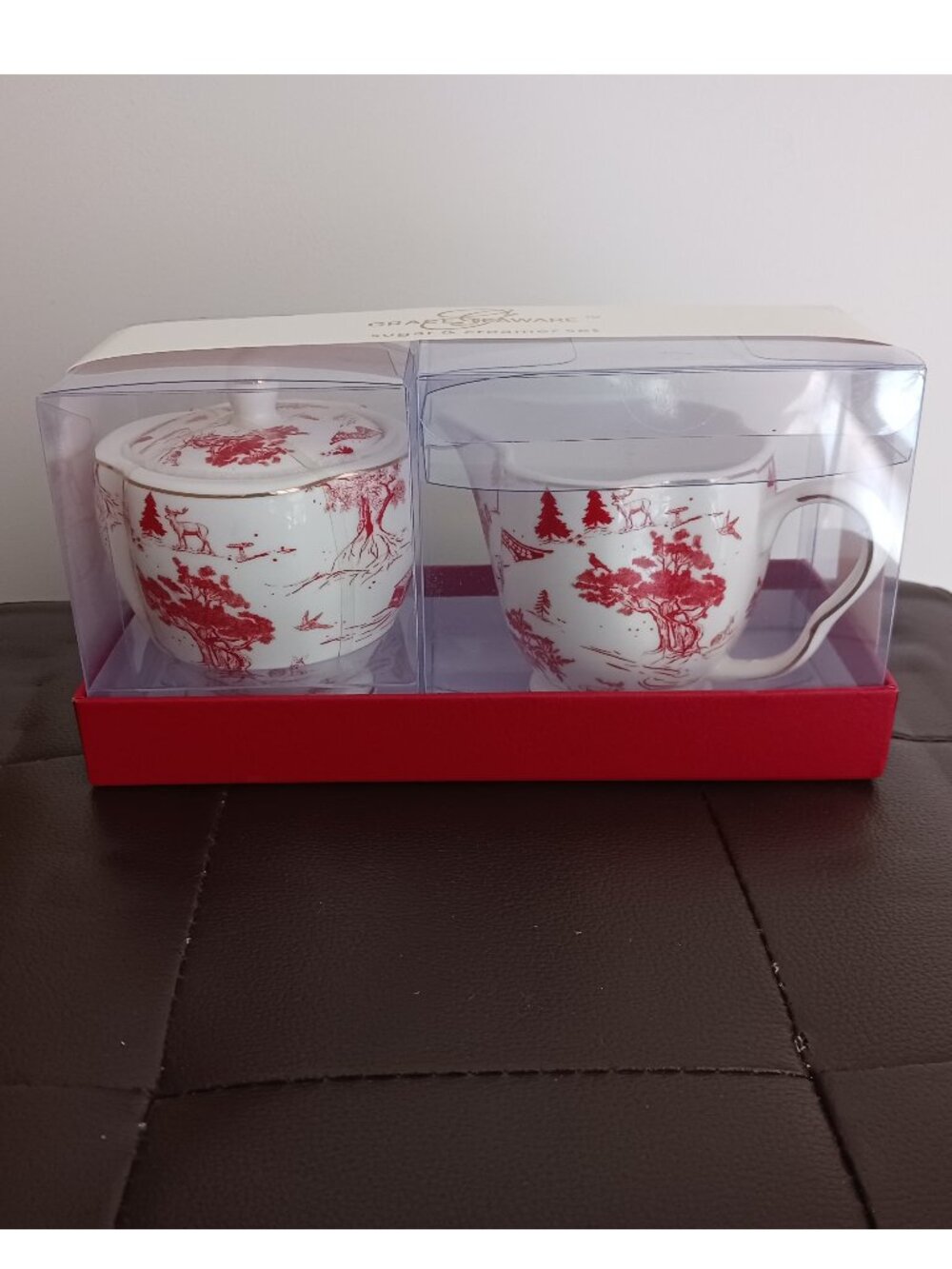 Grace Teaware Brand New Sugar and Cream Set
